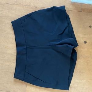 Black size 10 lululemon shorts